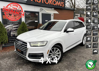 Audi Q7 7-Osobowa, 4x4, HAK, LED, Klima, Navi, Tempomat, Asystent, Wentyle…