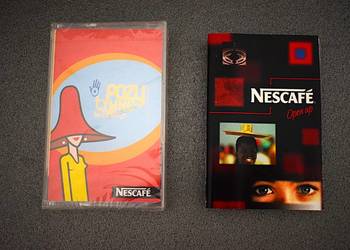 Nescafe - dwie nieużywane kasety - składaki