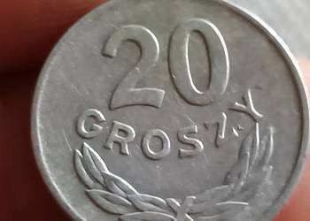 Sprzedam monete 20 groszy 1957 rok lekka skretka