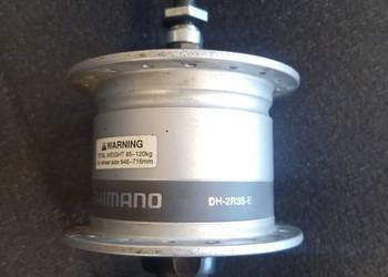Piasta Shimano DH-2R35-E  z prądnicą i pod hamulec rolkowy