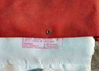 Gaśniczy koc szklany z PRL u nie używany