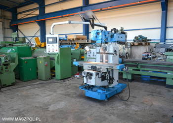 Frezarka uniwersalna FWF - 32JU2 - JAFO JAROCIN . STAN TECHNICZNY - MASZYNA