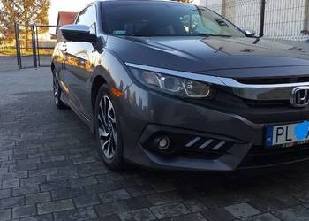 Honda Civic X Coupe 2.0 160KM LPG Niski Przebieg Automat