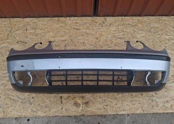 Zderzak przedni srebrny Volkswagen Polo 9N kod lakieru LA7W oryginalny