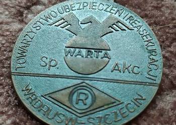 odznaka towarzystwo ubezpieczeń i reasekuracji warta
