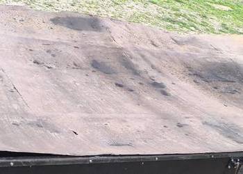 Blacha stalowa , używana .