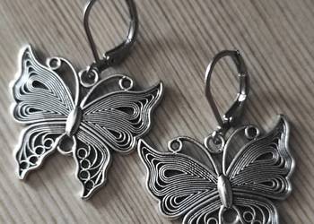 Fantastyczne kolczyki motylki