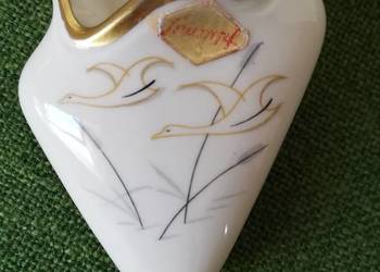 Porcelanowa ozdoba zawieszka