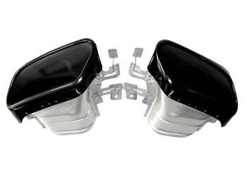 VOLVO S60 III V60 II czarne koncowki wydechu kpl OE 32345605+32345606