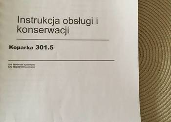 dtr instrukcja obsługi caterpillar 301.5 i iNNE