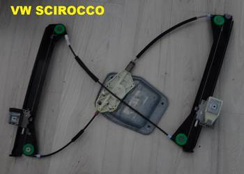 VW Scirocco Podnośnik Mechanizm Szyby Przód Lewy Oryginał 2008-2017