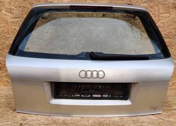 TYLNA KLAPA TYŁ AUDI A4 B6 MAŁYSZ KOMBI SREBRNA