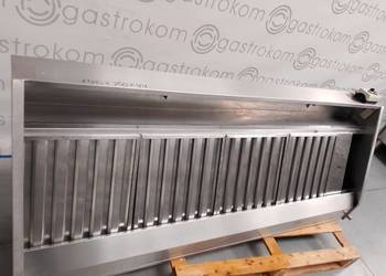 OKAP GASTRONOMICZNY 190x70 PRZYŚCIENNY SKOŚNY