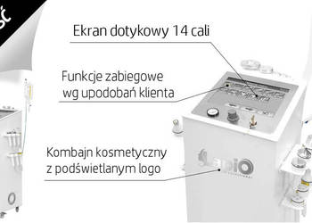 18w1 Kombajn kosmetyczny Ekran LCD 14 cali Podświetlane Logo