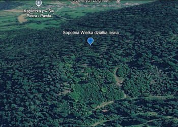 Ogłoszenie działka 807 metrów Sopotnia Wielka