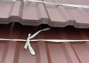 Blacha trapezowa T18 8017 mat 2 gat. odcinki 2 - 4mb