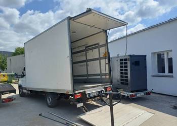 Usługi transportowe Buk transport z windą Paleciak