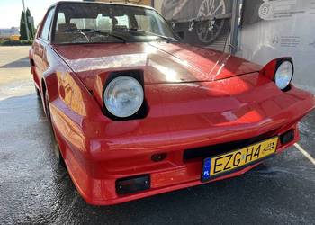 Piękny Fiat x1/9 żółte tablice Piękny Fiat x1/9 żółte tablice