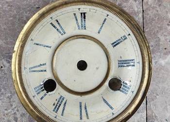621 Tarcza starego zegara ściennego 12,5cm 56,5/32