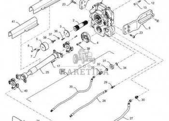 New Holland T6090 Skrzynia przekladn 84402198