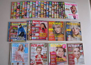 Magazyn Świat kobiety z lat 2000 - 2002 r.