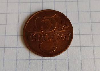 5 GROSZY 1935 ROK - POLSKA