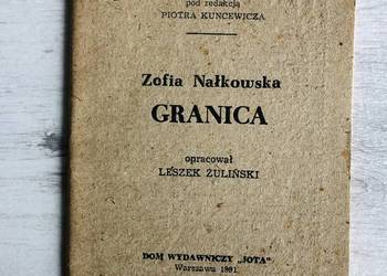 Zofia Nałkowska Granica opracowanie Przewodnik po lekturach