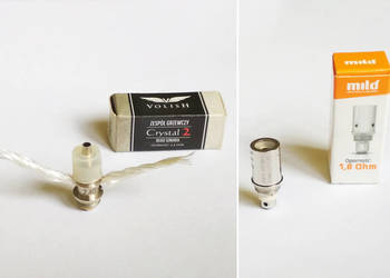 Zespół grzewczy MILD DUAL BDC 1,8 Ohm Clearomizel Crystal 2