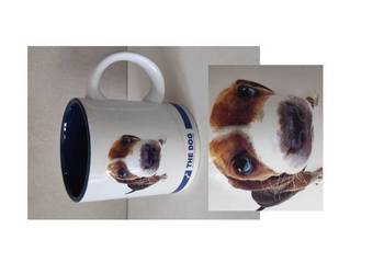 porcelanowy kubek z kolekcji The Dog Artist beagle 3D