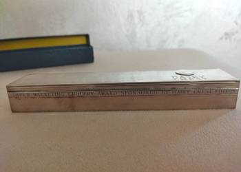 Pudełko ( etui  ) na cygara - srebro