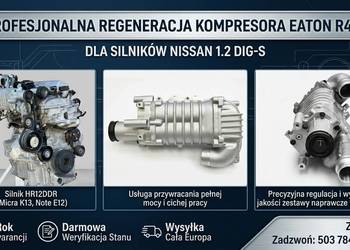 REGENERACJA Kompresora Eaton R410 Nissan Micra Note 1.2 DIG-S Europa
