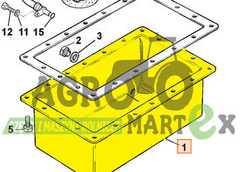 02/630595, 02-630595 MISKA OLEJOWA PERKINS JCB
