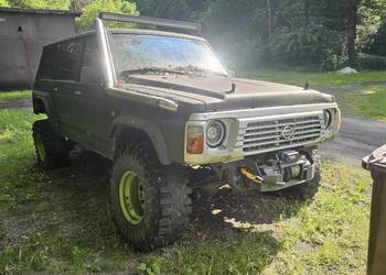 dwie sztuki Nissan Patrol Y60, swap OEM606 oraz BMW 3.0d, do dokończenia