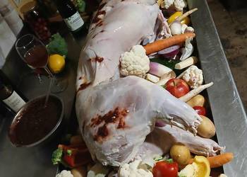 Pieczona jagnięcina