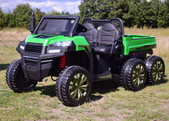 BUGGY 6 KOŁOWY DLA 2 DZIECI, WYWROTKA, MIĘKKIE KOŁA, A730Z