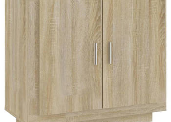 Szafka dąb sonoma 80x40x75 cm materiał drewnopochodny WM-811820