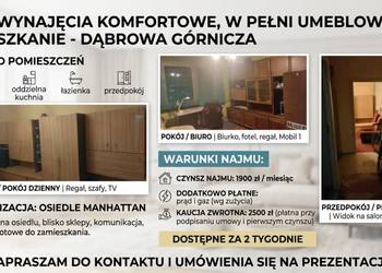 Do wynajęcia 2-pokojowe mieszkanie – Dąbrowa Górnicza, os. Manhattan