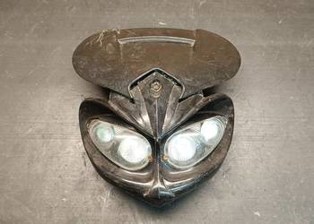 Owiewka Czarna Lampa Przód 4 Halogeny DIABLO STREET Cross Enduro Quad ATV