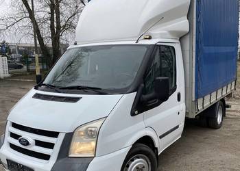 Ford Transit Skrzynia Plandeka Winda Bliźniaki Klima Webasto Moc 200KM
