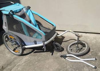 Przyczepka rowerowa croozer jedno osobowa