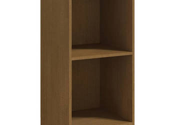 Szafka boczna miodowa 355x335x76 cm drewno sosnowe WM-809933