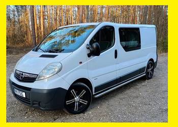 Vivaro 2.0 CDTI Dubel Kabina Brygadówka Klima Long Hak Skrzydełka Zarejestr