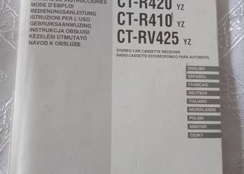 Sprzedam instrukcję obsługi do radia samochodowego Aiwa