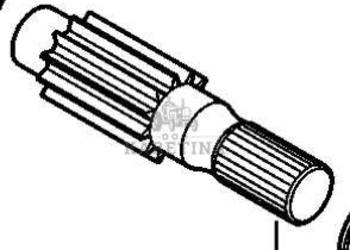 CLAAS Jaguar 970 Wał Wałek Zębnika Zębatki 0007707470 00 0770 747 0