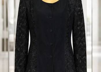 Cudny żakiet z grubszymi koronkiami XXl