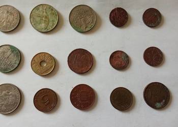 Zestaw Monet Różne Stare 40szt