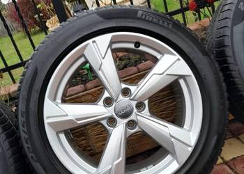 Alufelgi z oponami Zimowe 5x112 R18 Audii Orginal Q3 Q5  Orginal Piekny !!!