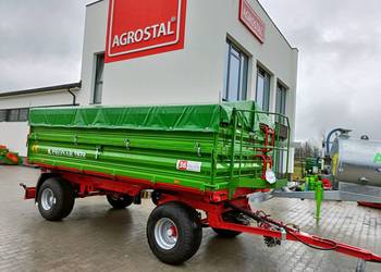 Przyczepa 2-osiowa T672 8T plandeka GRATIS Pronar od ręki AGROSTAL