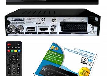 Tuner cyfrowy dekoder TV DVB-T/T2 EV106R H.265/HEVC