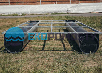 OD RĘKI - Pomost pływający, platforma pływająca, 4x2m - 8mkw